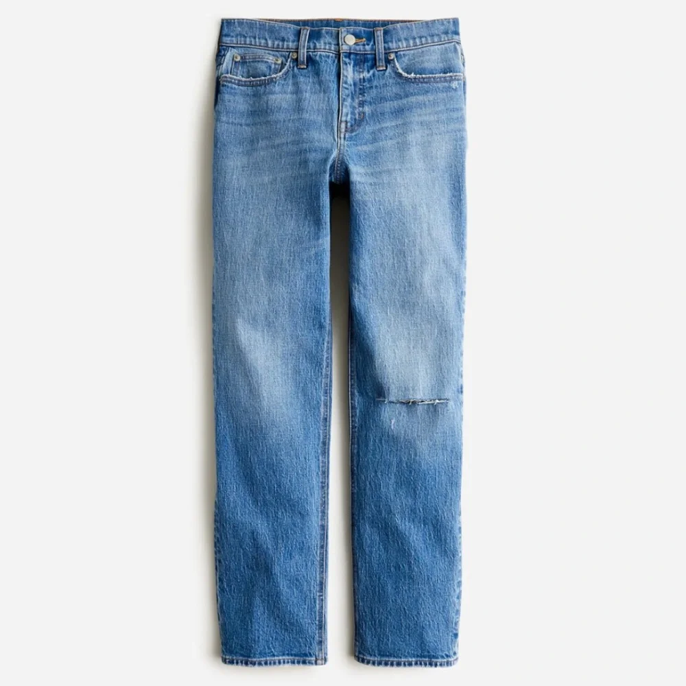 J.Crew High-rise '90s classic straight jean in Rouses wash